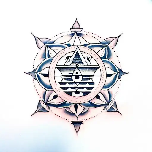 Saraswati Yantra Symbol