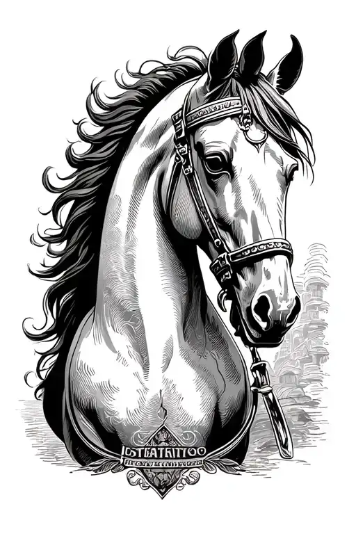 Horse Senator Incitat From Rome Empire