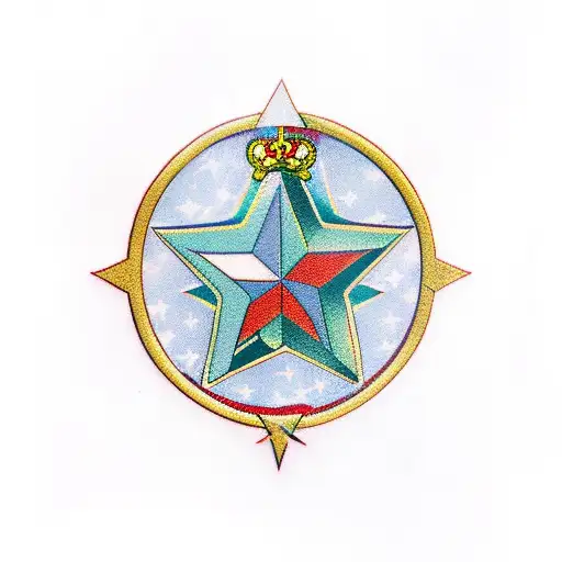 Russian 5 Point Star