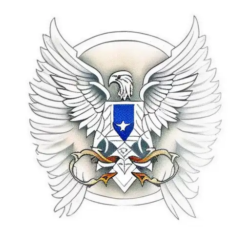 Romanian Eagle Crest