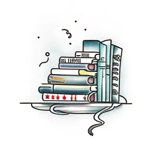 A Bookshelf Filled With Books And The Word 'Shiloh' Hidden Among The Titles