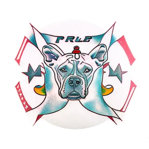 Pitbull Gang Signs 5075