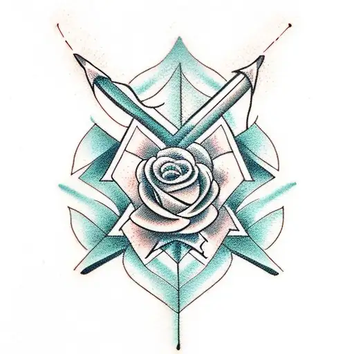 Flower And Arrow