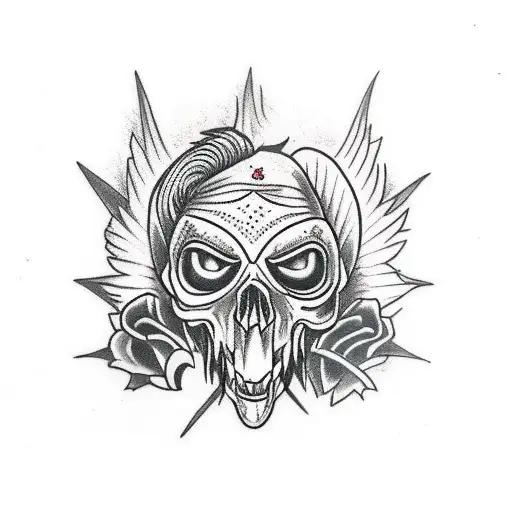 Gothic Vampire Parrot