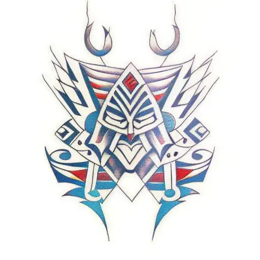 Tribal Patterns Maori Indian Aztec