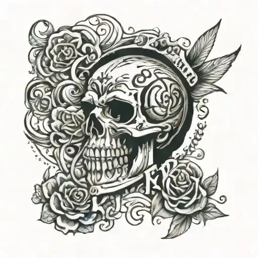 Kurza Inscription On The Background Of The Booth