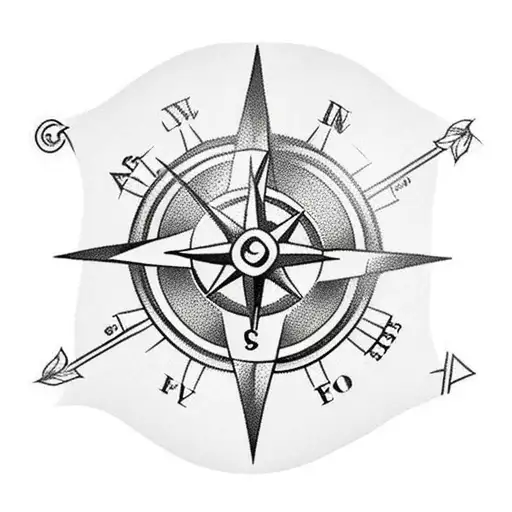 Roses And A Compass And Stage Curtains