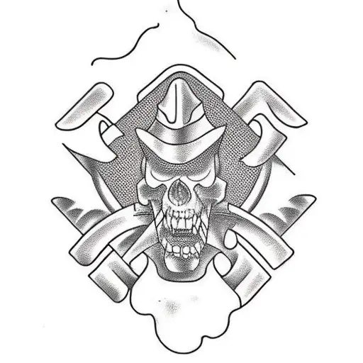 Rap Lyrics Forming The Shape Of A Gun