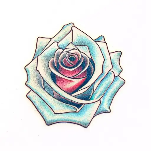 Rose With Mom Signature As Stem