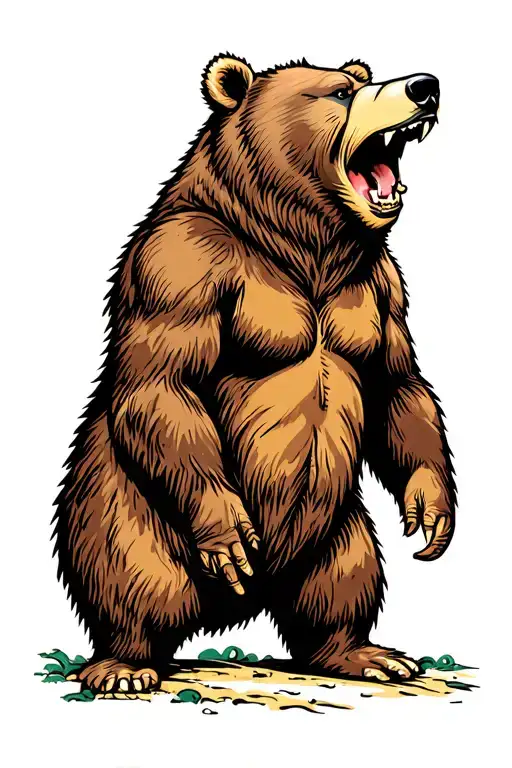 Roaring Brother Bear