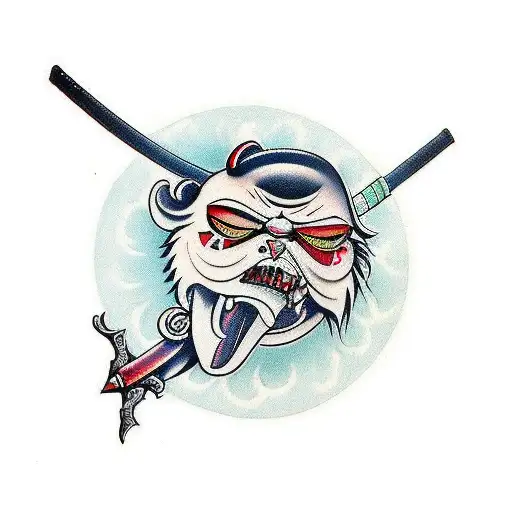 Trol Magico Anya Demonio Samurai