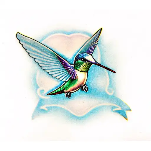 Hummingbird With Baseball