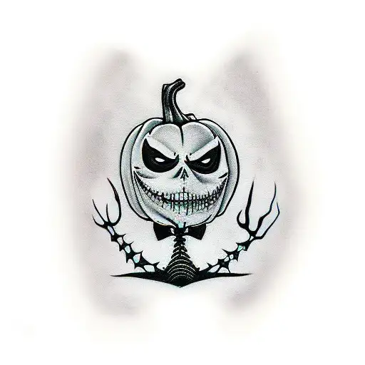 I Want A Donut With Have The Pumpkin King N The Other Side Jack Skeleton