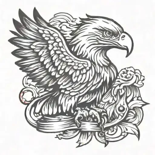 Eagle And Wind