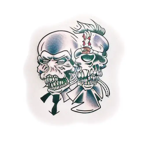 Jekyll And Hyde In Dark Alley