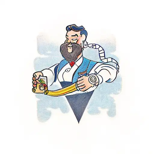 The World Is Yours With A Stuggling Father Passing The Torch To His Son