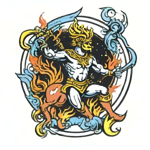 Zodiac Sign Sagittarius And Fire