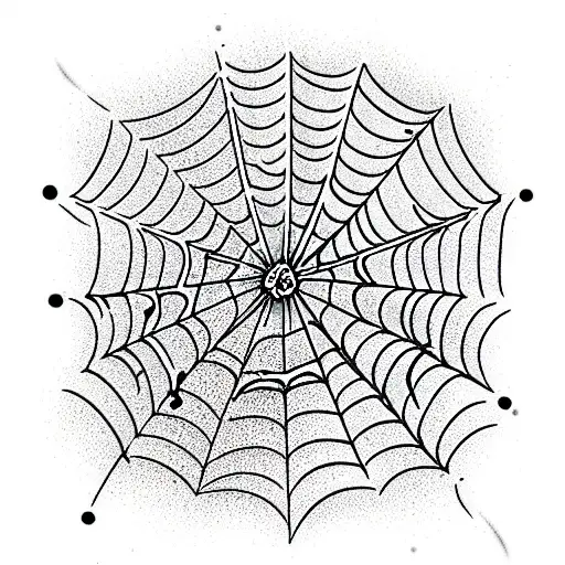 Spider Web Without Spiders