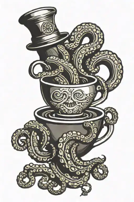 Octopus And Coffee