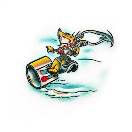 Book And Rollerskates