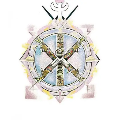 Make A Ancient Egytian Design That Relate To Christianity Faith