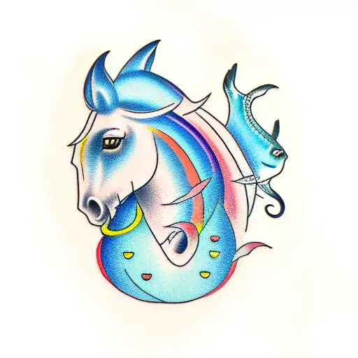 Horse With Fish Tail