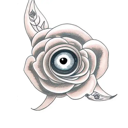 Eye O'clock Rose Time Butterfly