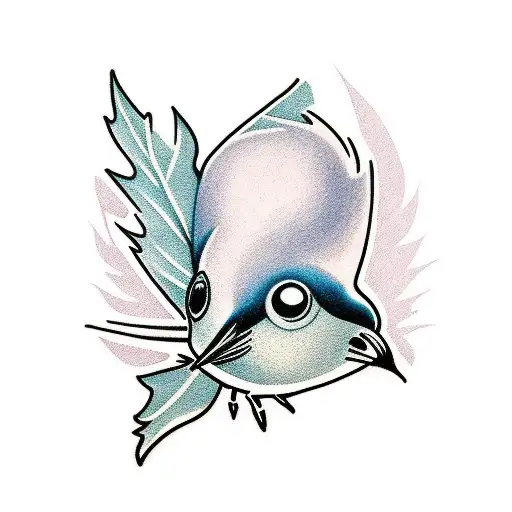 Chickadee And Ladybug