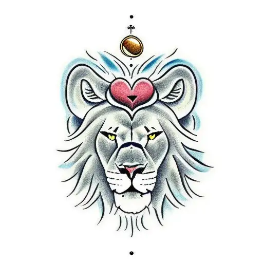 Matteo Name With Lion Head