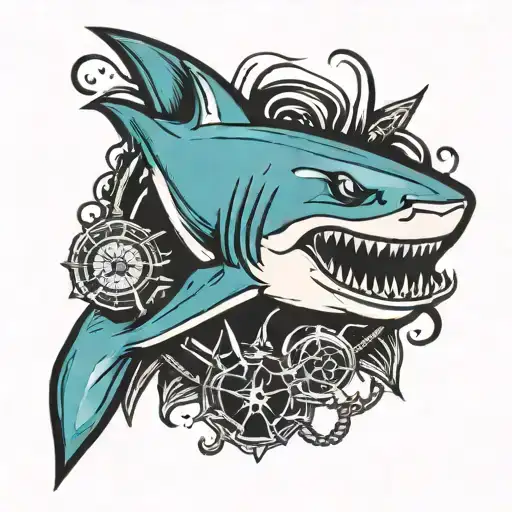 Shark With Spider Legs