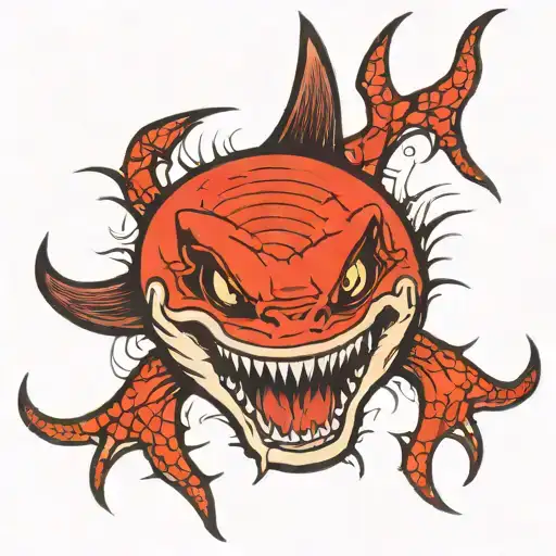 Shark With Spider Legs