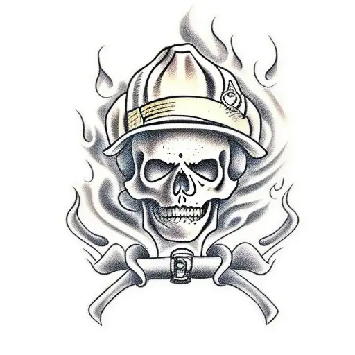 Skeleton Firefighter