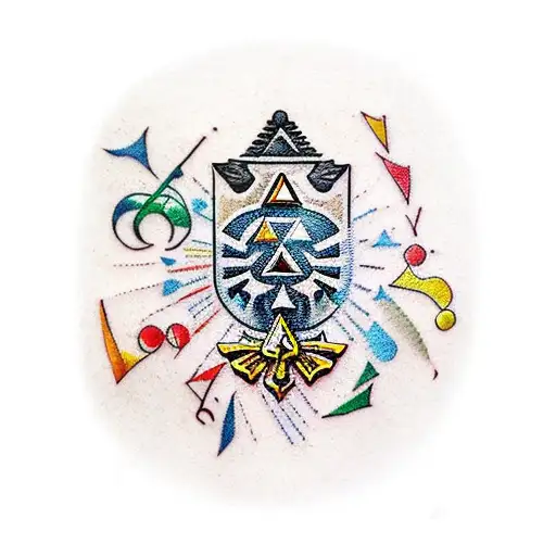 The Legend Of Zelda And Music Notes