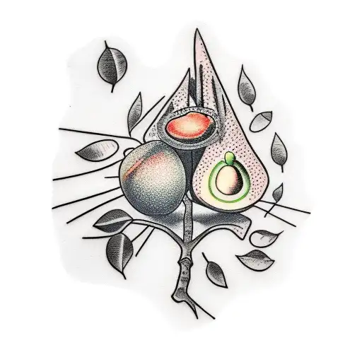 Ash Tree With Avocado