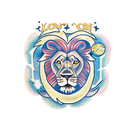 Lion Moon Cliff Leo Constellation