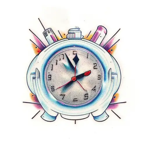 To Infinity And Beyond Clock