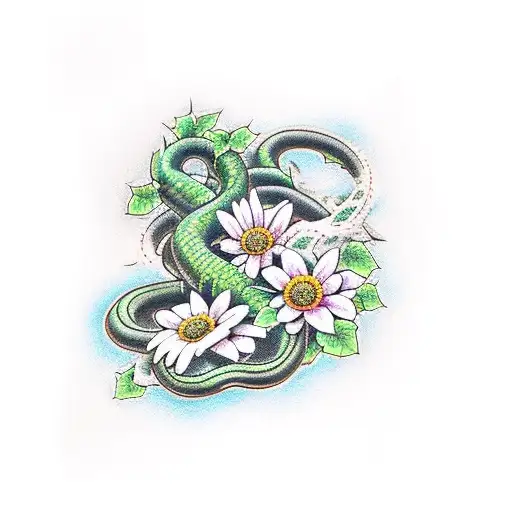 Poison Ivy And Daisy With Snake