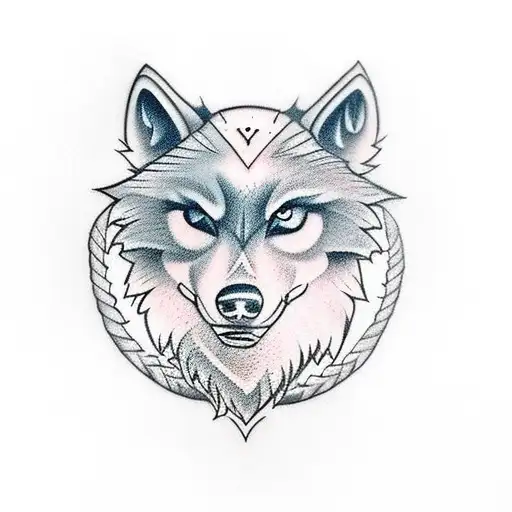 Incorporate A Wolf And A Panther In A Tattoo Inspired By The World Of Warcraft