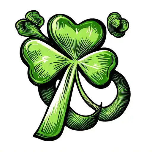 Shamrock With Number 7