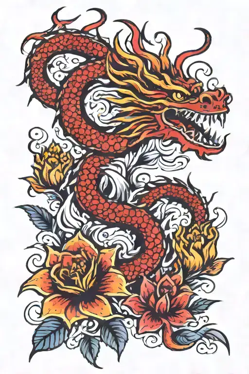 Fire Dragon Flowers