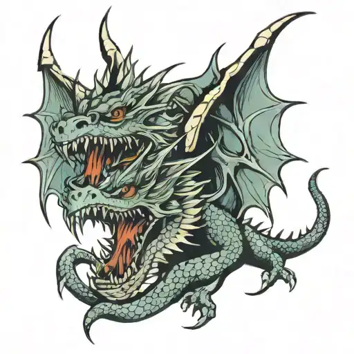 European Dragon Clawing