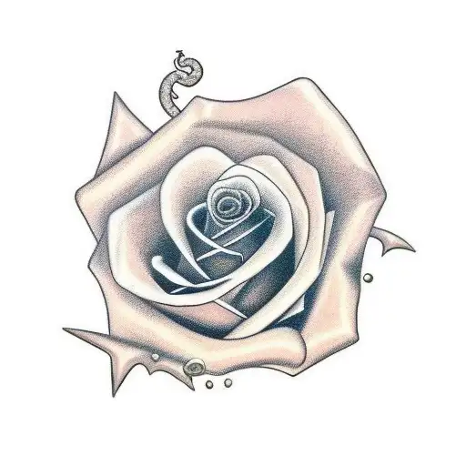 Poignard Rumplestiltskin Empalant Rose Avec Serpent