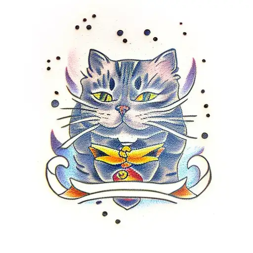 Very Small Cat Sitting