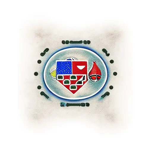 A Poker Table Surrounded By Basketball And Football Players