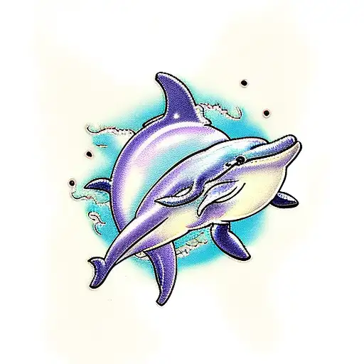 Dolphin With My Little Love