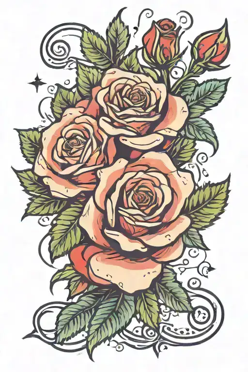 Outerspace Rose Vine