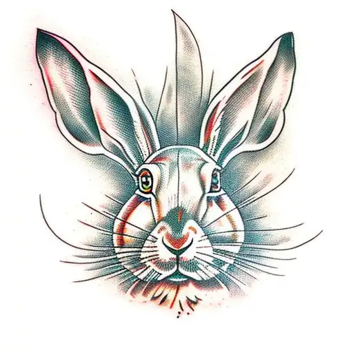 Hare With Skull