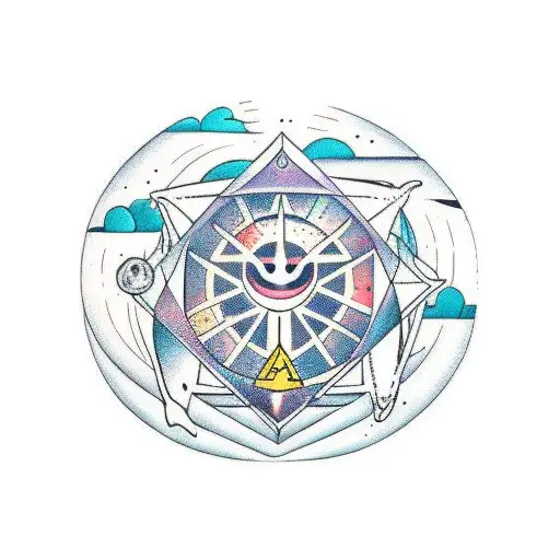 Leo And Aquarius Constellations With Stars