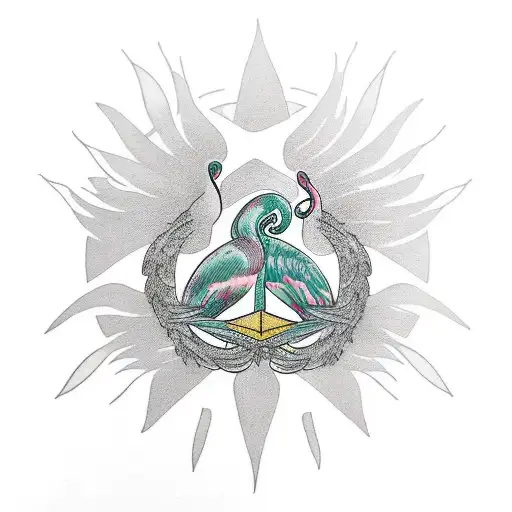 Memorial Peace Sign Soul Sisters Flamingo Owls Lillies