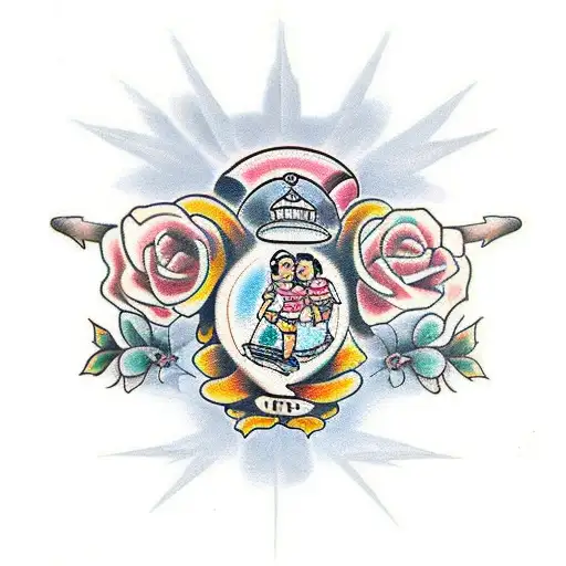 Family Mom Dad Boy Girl